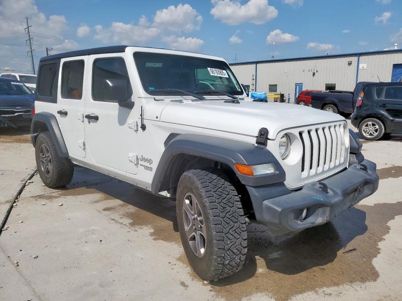 1C4HJXDG6JW139113 - 2018 JEEP WRANGLER U SPORT WHITE photo 4
