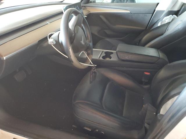5YJ3E1EA7MF996572 - 2021 TESLA MODEL 3 Blanco foto 7