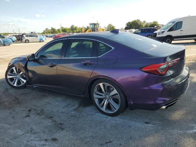 19UUB5F67MA011969 - 2021 ACURA TLX ADVANCE PURPLE photo 2