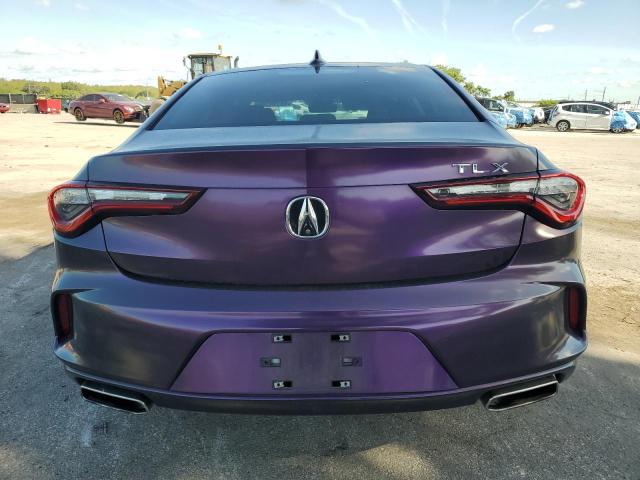 19UUB5F67MA011969 - 2021 ACURA TLX ADVANCE PURPLE photo 6