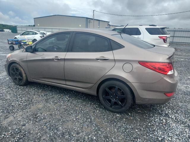 KMHCT4AE2DU445744 - 2013 HYUNDAI ACCENT GLS Бежевий фото 2