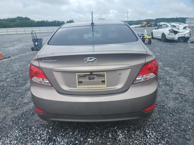 KMHCT4AE2DU445744 - 2013 HYUNDAI ACCENT GLS Бежевий фото 6