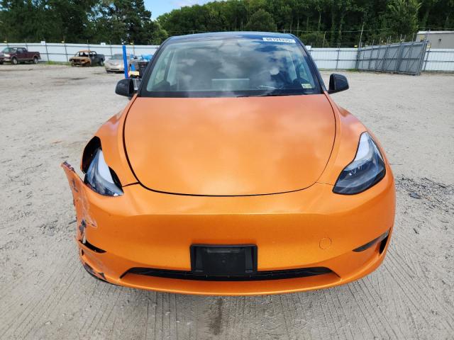 7SAYGDED0SF256406 - 2025 TESLA MODEL Y წითელი ფოტო 5