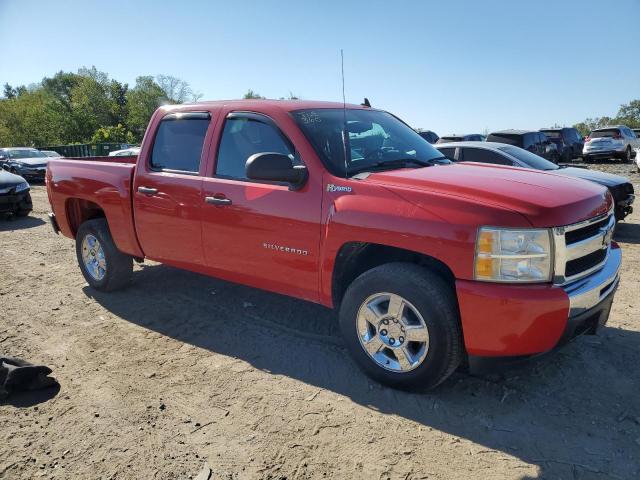 3GCUCUEJ5BG121803 - 2011 CHEVROLET SILVERADO C1500 HYBRID RED photo 4