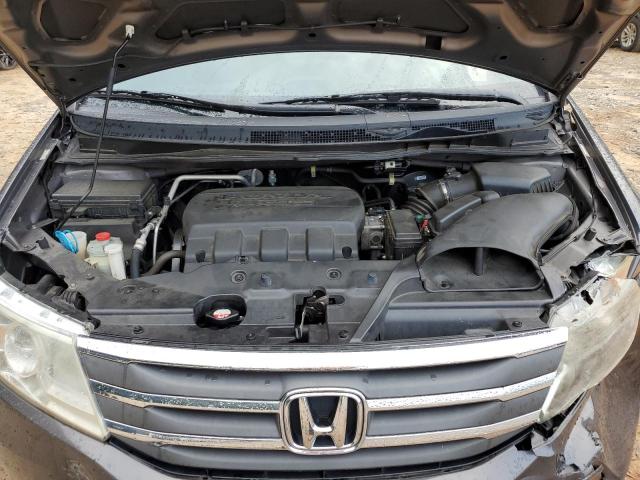 5FNRL5H61DB090058 - 2013 HONDA ODYSSEY EXL GRAY photo 12