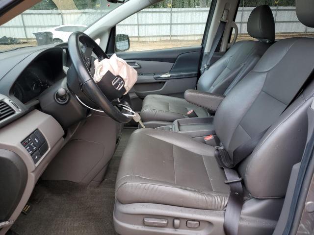 5FNRL5H61DB090058 - 2013 HONDA ODYSSEY EXL GRAY photo 7