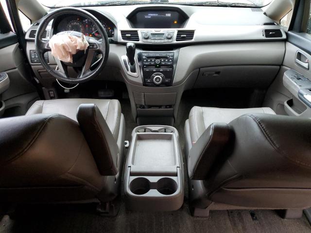 5FNRL5H61DB090058 - 2013 HONDA ODYSSEY EXL GRAY photo 8