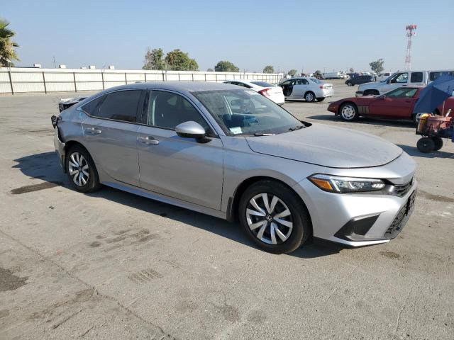 2HGFE2F25PH535378 - 2023 HONDA CIVIC LX 银色 照片 4