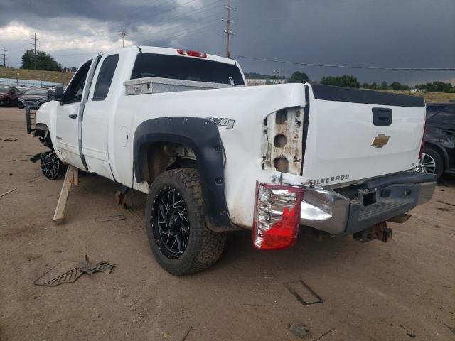 1GC2KXCGXDZ312297 - 2013 CHEVROLET SILVERADO K2500 HEAVY DUTY LT WHITE photo 2