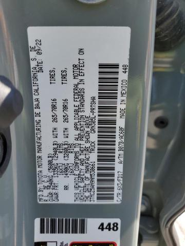 3TMCZ5AN9NM530661 - 2022 TOYOTA TACOMA DOUBLE CAB Жасыл фото 13