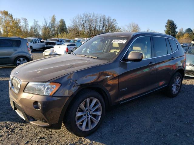 5UXWX7C55DL976509 - 2013 BMW X3 XDRIVE35I BROWN photo 1