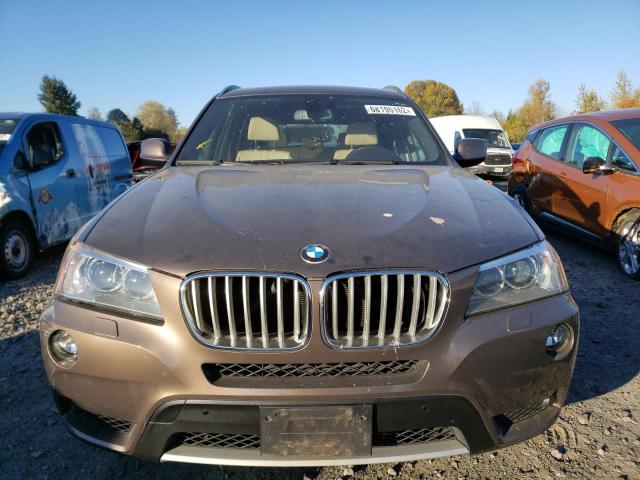 5UXWX7C55DL976509 - 2013 BMW X3 XDRIVE35I BROWN photo 5