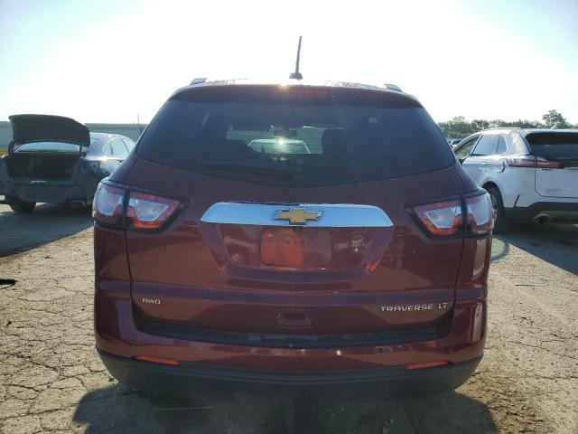 1GNKVGKD0GJ325150 - 2016 CHEVROLET TRAVERSE LT RED photo 6