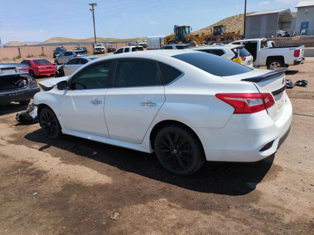 3N1AB7AP6JY284506 - 2018 NISSAN SENTRA S WHITE photo 2