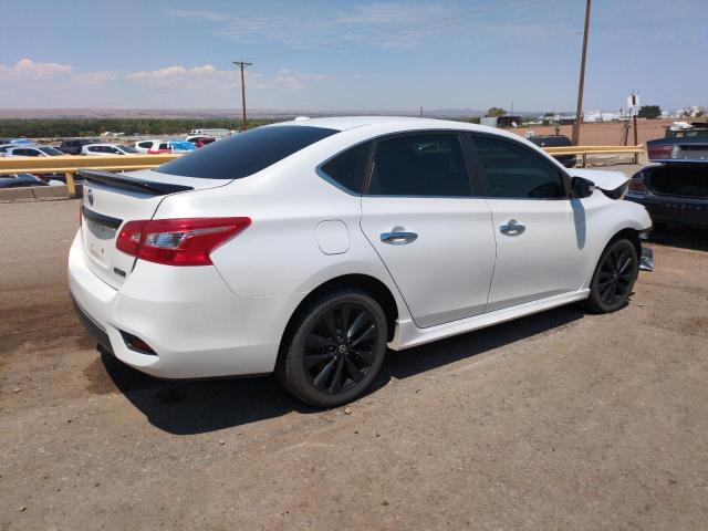 3N1AB7AP6JY284506 - 2018 NISSAN SENTRA S WHITE photo 3