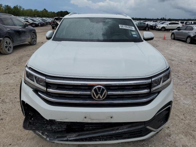 1V2PE2CA0MC229281 - 2021 VOLKSWAGEN ATLAS CROS SE WHITE photo 5