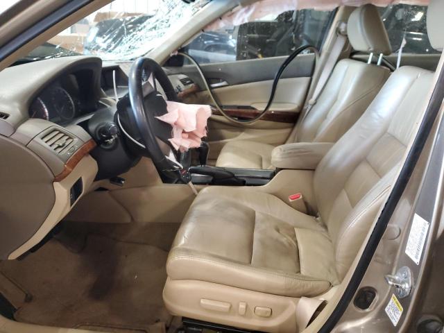 1HGCP36879A034534 - 2009 HONDA ACCORD EXL GOLD photo 7