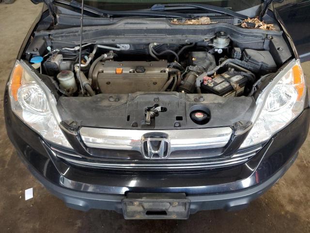 JHLRE48727C043896 - 2007 HONDA CR-V EXL BLACK photo 12