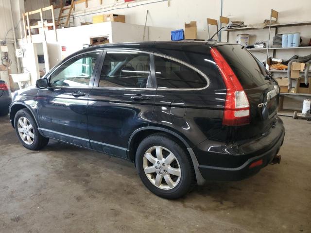 JHLRE48727C043896 - 2007 HONDA CR-V EXL BLACK photo 2