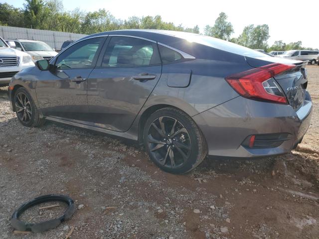 2HGFC2F85KH503095 - 2019 HONDA CIVIC SPORT CHARCOAL photo 2