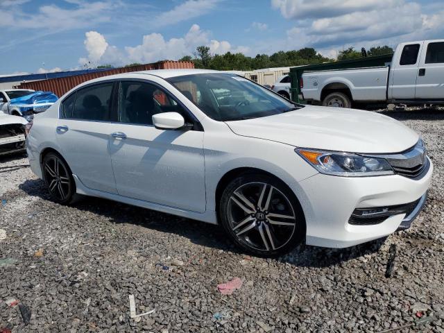 1HGCR2F59HA139021 - 2017 HONDA ACCORD SPORT თეთრი ფოტო 4