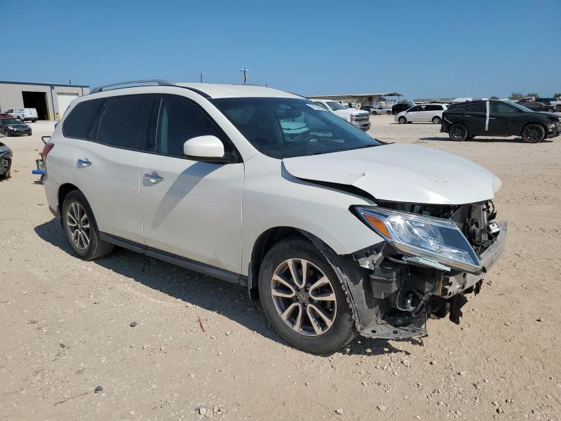 5N1AR2MN0FC649974 - 2015 NISSAN PATHFINDER S WHITE photo 4