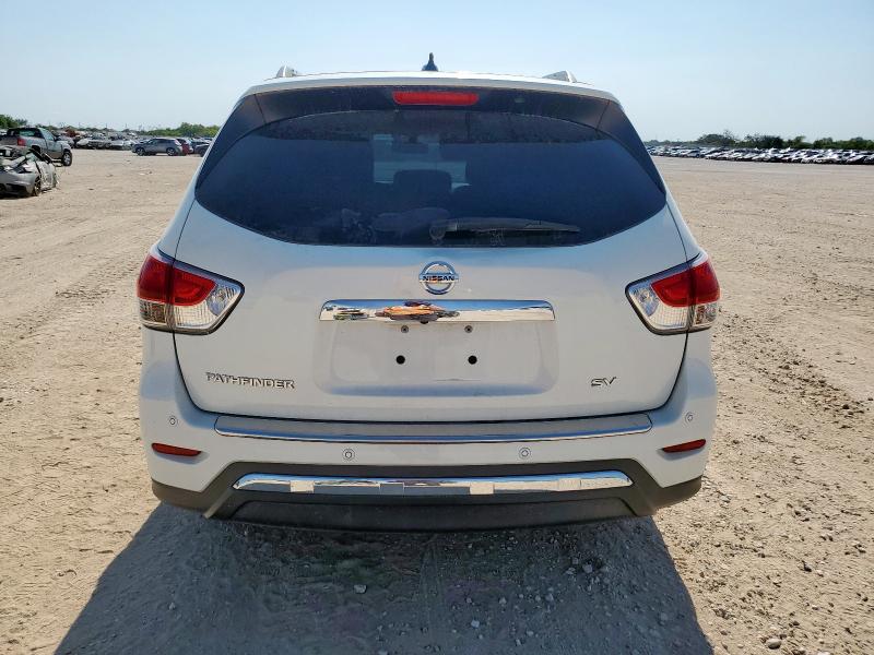 5N1AR2MN0FC649974 - 2015 NISSAN PATHFINDER S WHITE photo 6