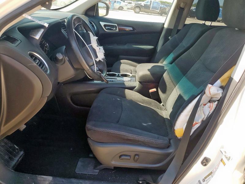 5N1AR2MN0FC649974 - 2015 NISSAN PATHFINDER S WHITE photo 7