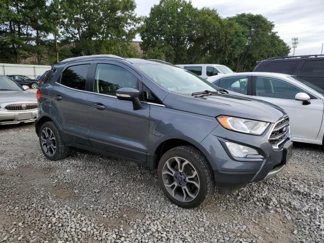 MAJ6P1WL4JC248836 - 2018 FORD ECOSPORT TITANIUM GRAY photo 4