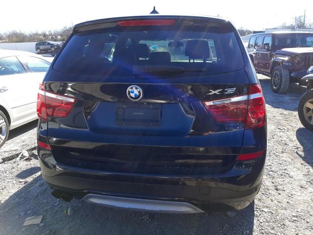 5UXWX7C56F0K31742 - 2015 BMW X3 XDRIVE35I BLACK photo 6