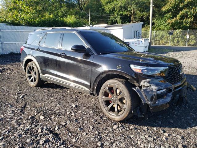 1FM5K8GC6NGA69008 - 2022 FORD EXPLORER ST BLACK photo 4