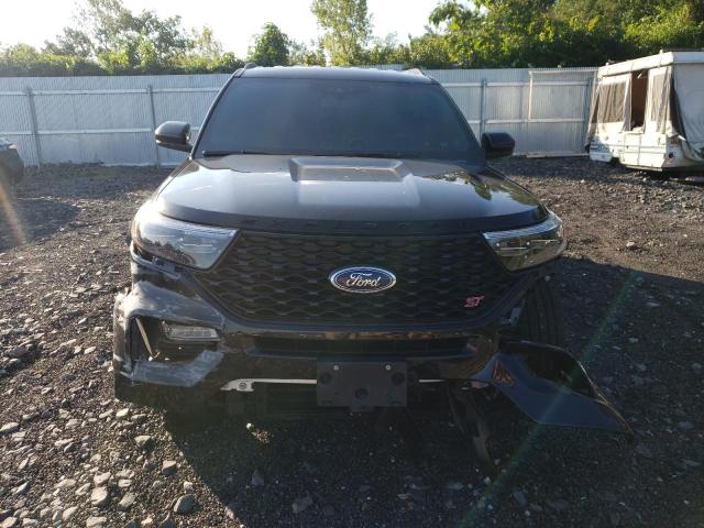 1FM5K8GC6NGA69008 - 2022 FORD EXPLORER ST BLACK photo 5