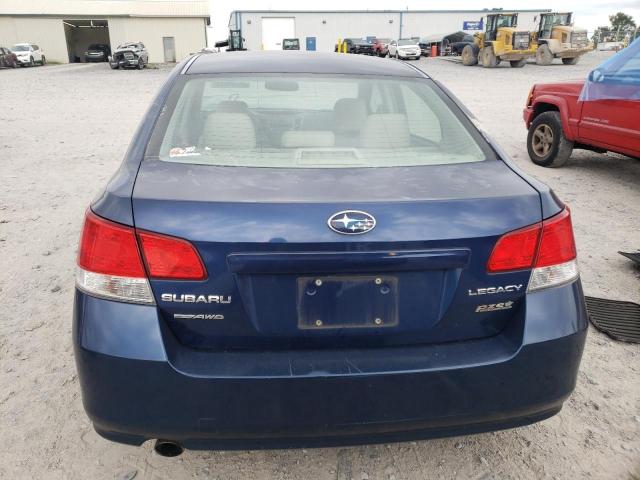 4S3BMBK62A3217222 - 2010 SUBARU LEGACY 2.5I LIMITED BLUE photo 6