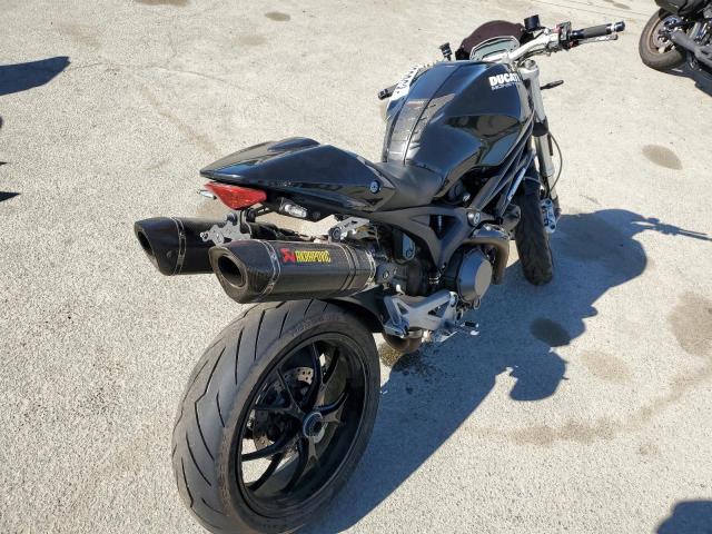 ZDM1RACP39B020287 - 2009 DUCATI MONSTER 1100 BLACK photo 4