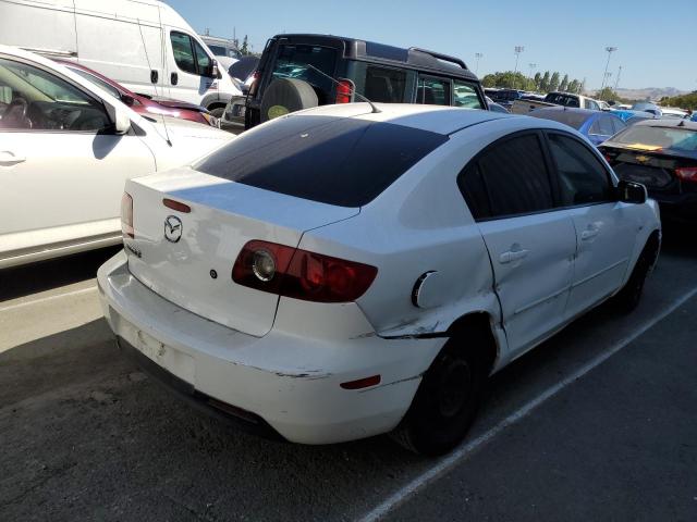 JM1BK12GX61504755 - 2006 MAZDA 3 I WHITE photo 3