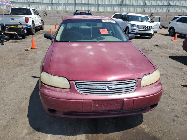 1G1ND52F44M608216 - 2004 CHEVROLET CLASSIC RED photo 5