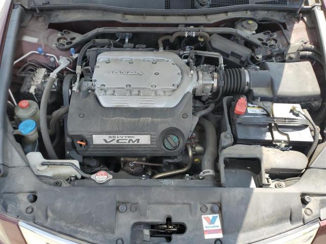 1HGCP36829A013168 - 2009 HONDA ACCORD EXL MAROON photo 11