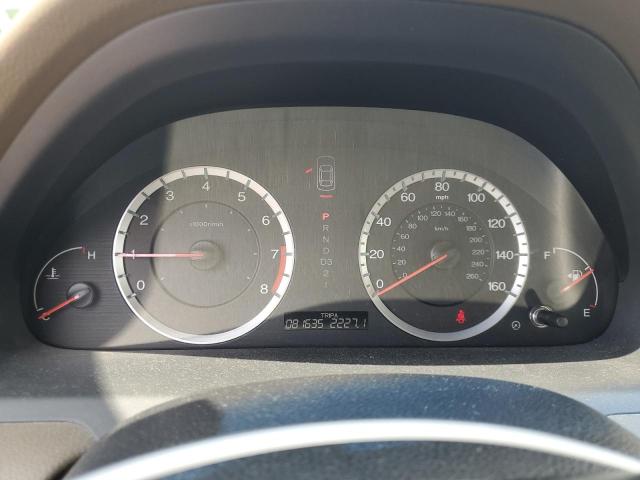 1HGCP36829A013168 - 2009 HONDA ACCORD EXL MAROON photo 9