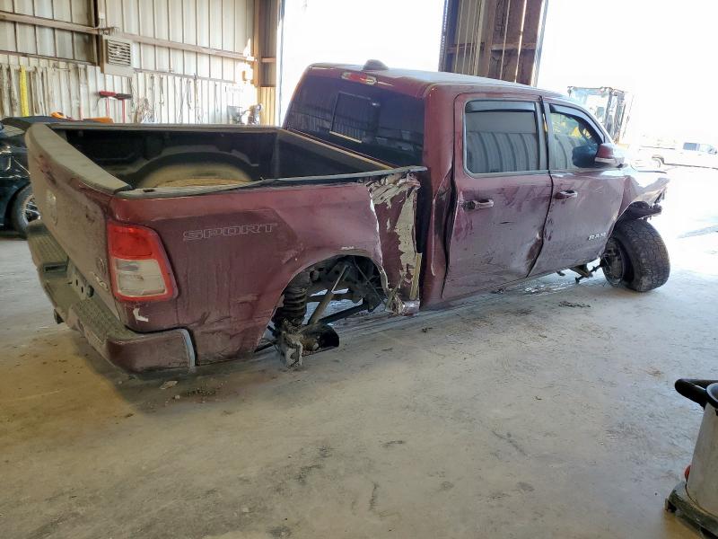 1C6SRFFT1NN180562 - 2022 RAM 1500 BIG HORN/LONE STAR BURGUNDY photo 3