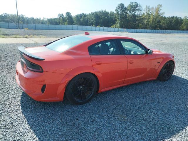 2C3CDXGJ9MH584557 - 2021 DODGE CHARGER SCAT PACK ORANGE photo 3