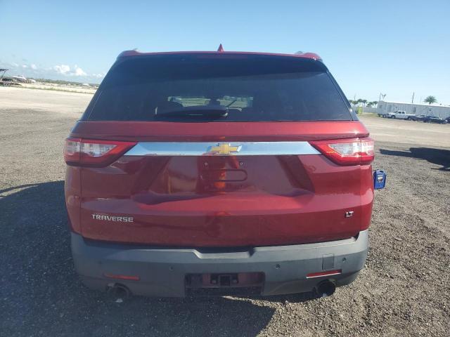 1GNERGKW6JJ281018 - 2018 CHEVROLET TRAVERSE LT Қызыл фото 6