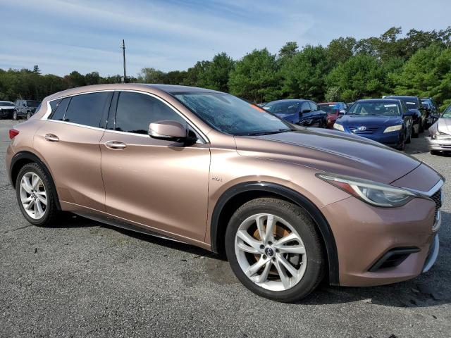 SJKCH5CP5HA022963 - 2017 INFINITI QX30 BASE PINK photo 4