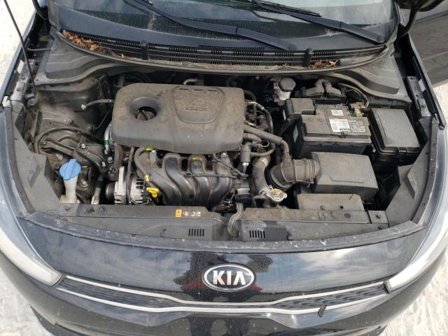 3KPA24AB3KE210690 - 2019 KIA RIO S BLACK photo 11