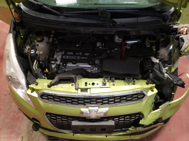 KL8CF6S99EC400177 - 2014 CHEVROLET SPARK 2LT GREEN photo 11