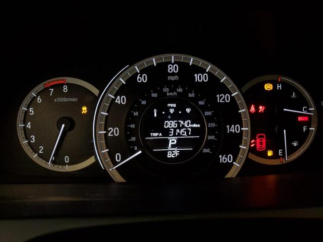 1HGCR2F81HA218127 - 2017 HONDA ACCORD EXL GRAY photo 9