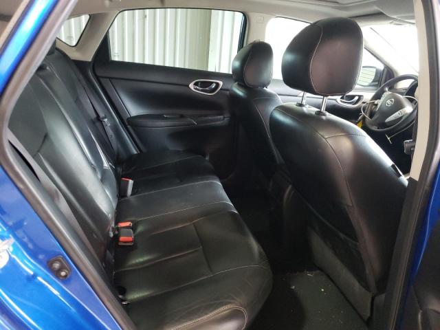 3N1AB7AP3FY326377 - 2015 NISSAN SENTRA S BLUE photo 10