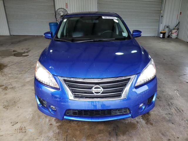 3N1AB7AP3FY326377 - 2015 NISSAN SENTRA S BLUE photo 5