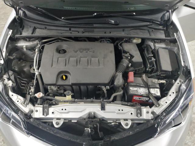 2T1BURHE0HC924988 - 2017 TOYOTA COROLLA L SILVER photo 11