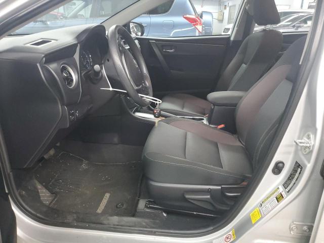 2T1BURHE0HC924988 - 2017 TOYOTA COROLLA L SILVER photo 7