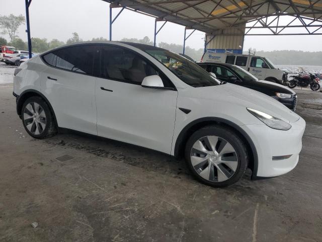 7SAYGDEE7NF332717 - 2022 TESLA MODEL Y WHITE photo 4